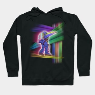 Spacewalker in Time Dimensions Hoodie